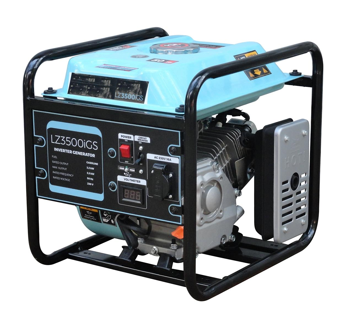 Máy Phát Điện Biến Tần Inverter Dùng Xăng Công Suất 3.5 kW LZ3500iGS - Hàng Nhập Khẩu Thái Lan