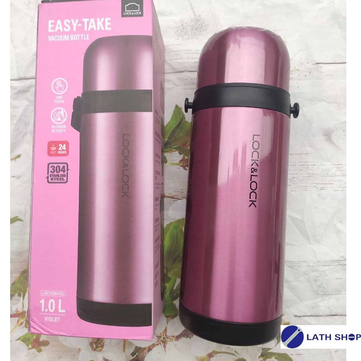 Bình giữ nhiệt LOCK&LOCK 1.000mL Easy Take - LHC1439