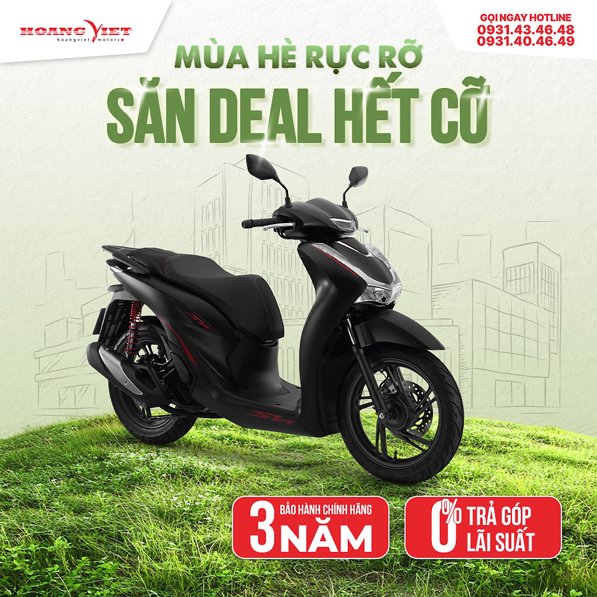 Xe Máy Honda SH 125i 2024 - Phiên Bản Đặc Biệt
