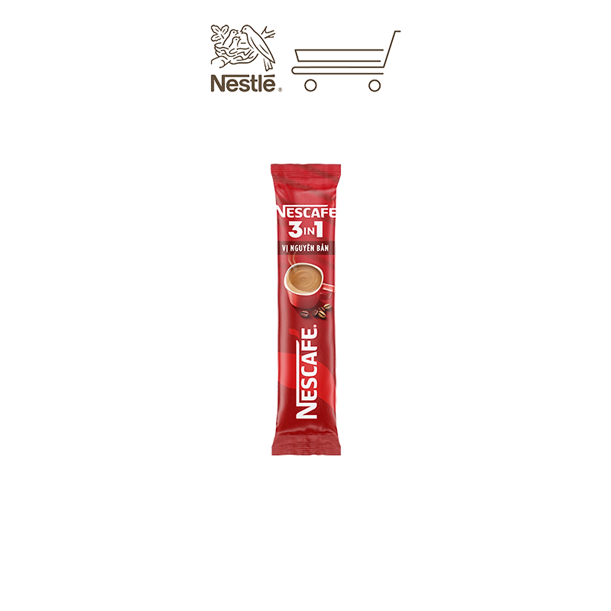 Combo 3 Bịch NESCAFE 3IN1 Công thức cải tiến - VỊ NGUYÊN BẢN Bịch 46 gói