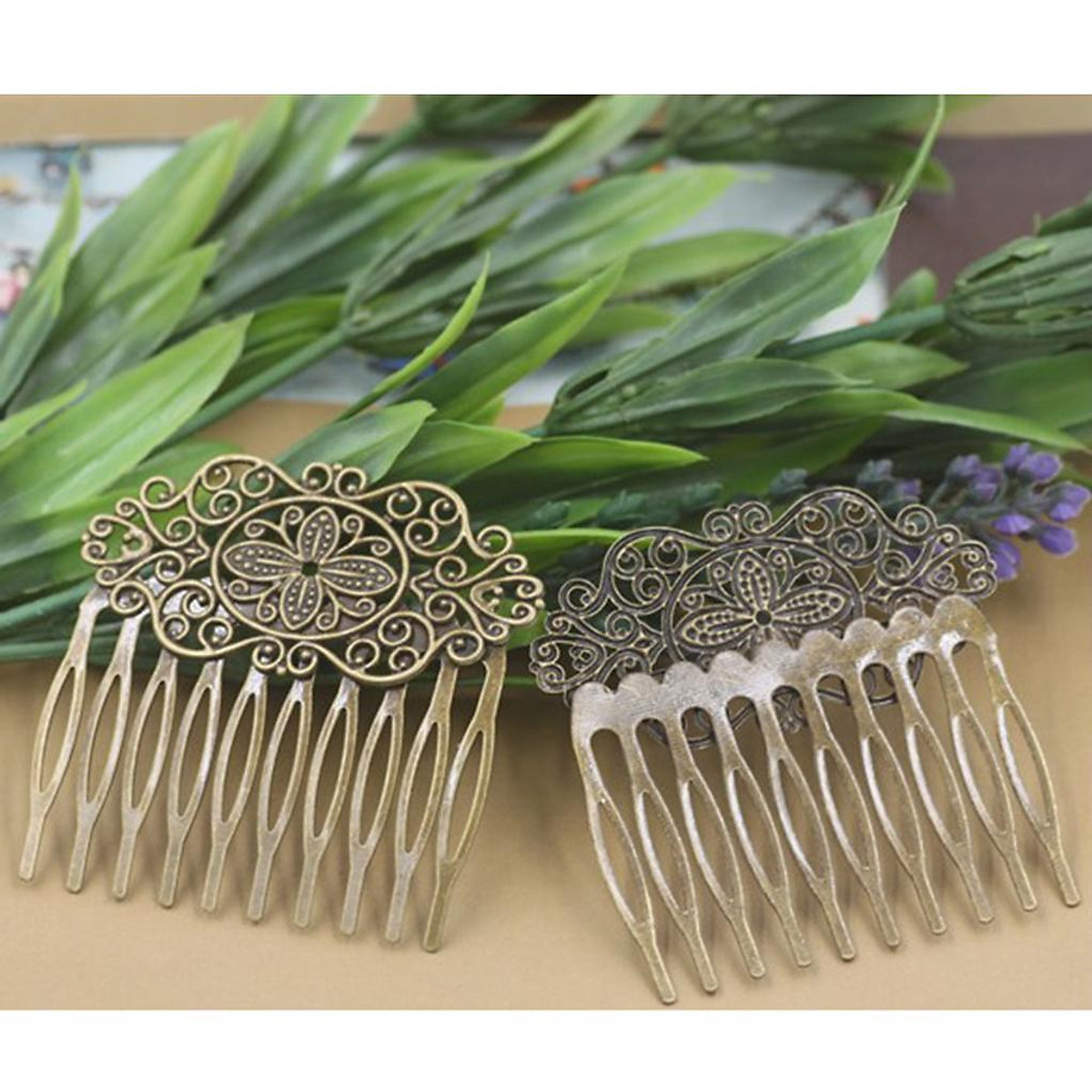 20x Metal Silver Blank Hair Comb Clips Side Combs Hair Accessories 6 Teeth 20x Metal Silver Blank Hair Comb Clips Side Combs Hair Accessories 6 Teeth