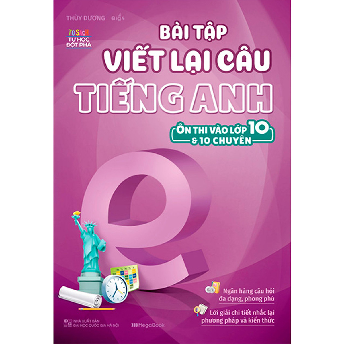 Combo 8 Cuốn: Bài Tập Tiếng Anh Ôn Thi Vào 10 Và 10 Chuyên