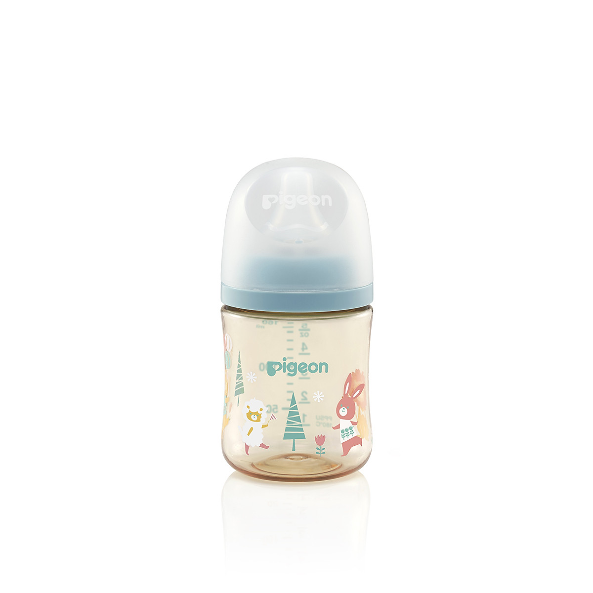 Bình sữa Pigeon PPSU Plus thế hệ III Thú cưng