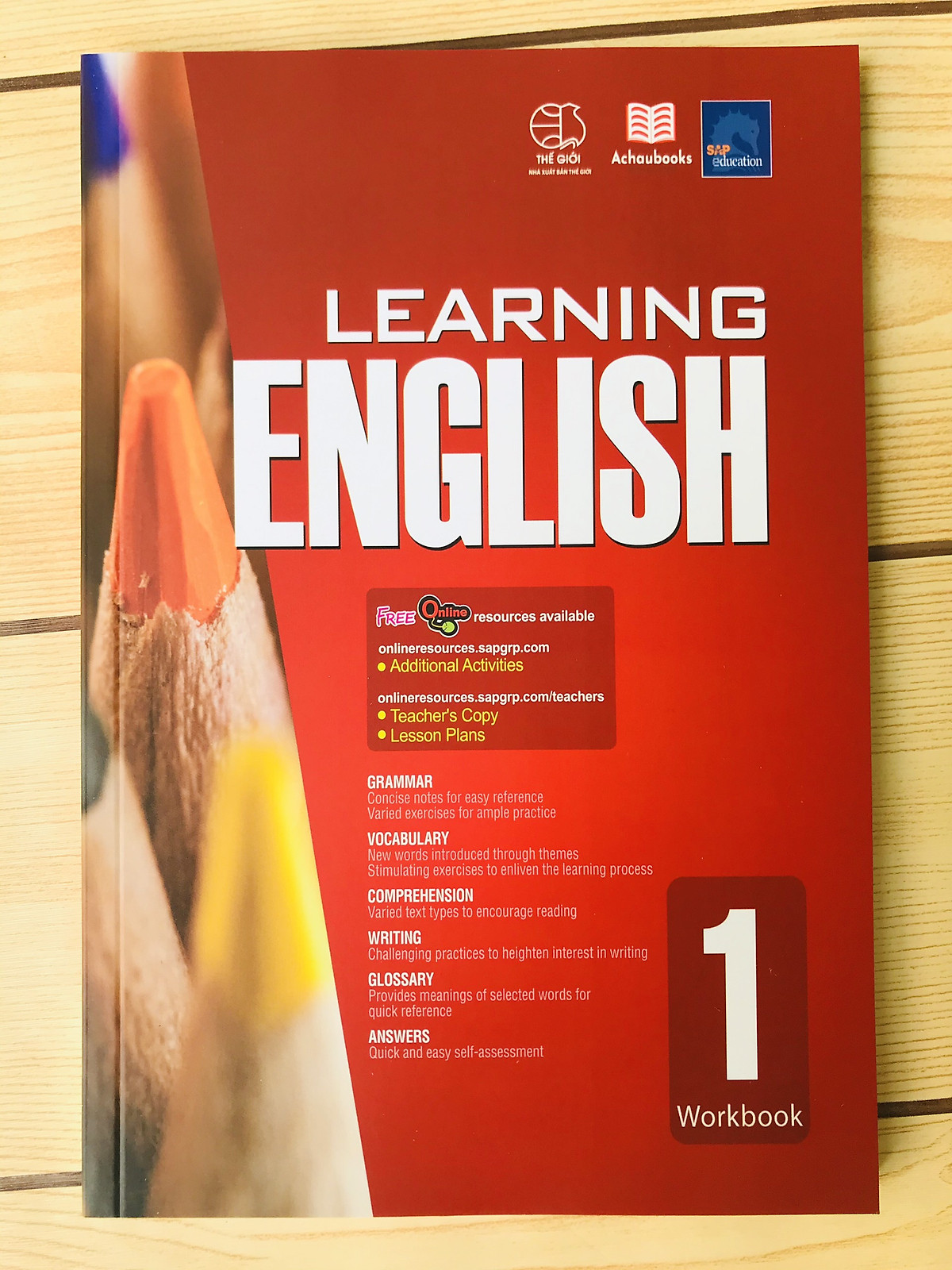 Sách learning english 1 tiếng anh lớp 1 ( 6 -7 tuổi )