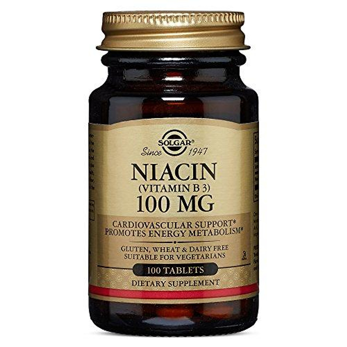 Mua Solgar Niacin Vitamin B3 Tablets, 100 mg, 100 Count