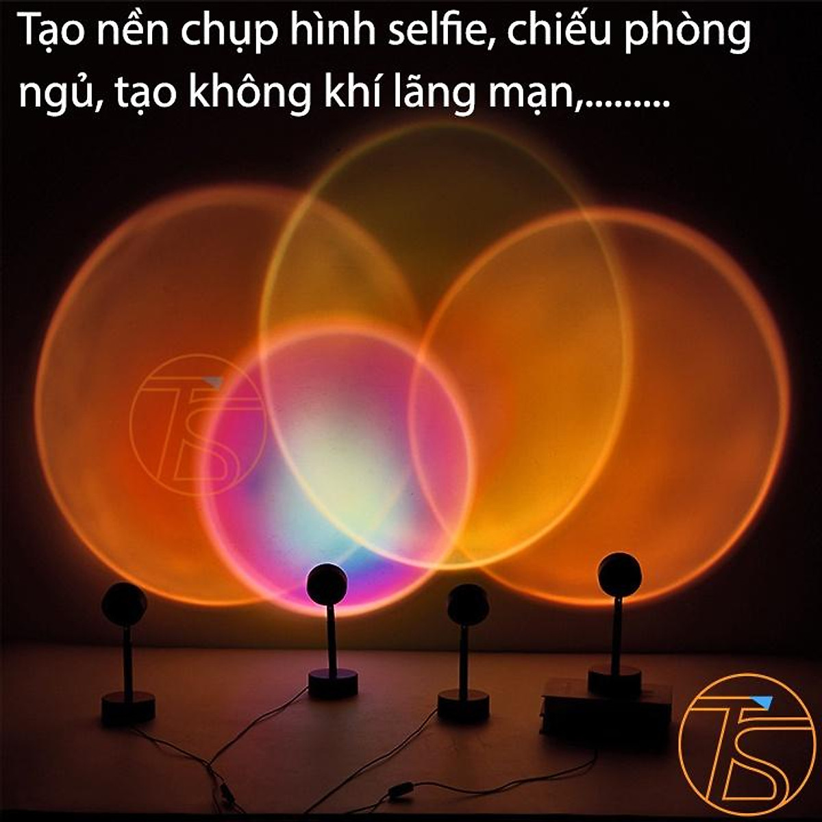 Đèn Chiếu Tạo Hiệu Ứng Hoàng Hôn, Cầu Vồng, Mặt Trời - Đèn Led ...