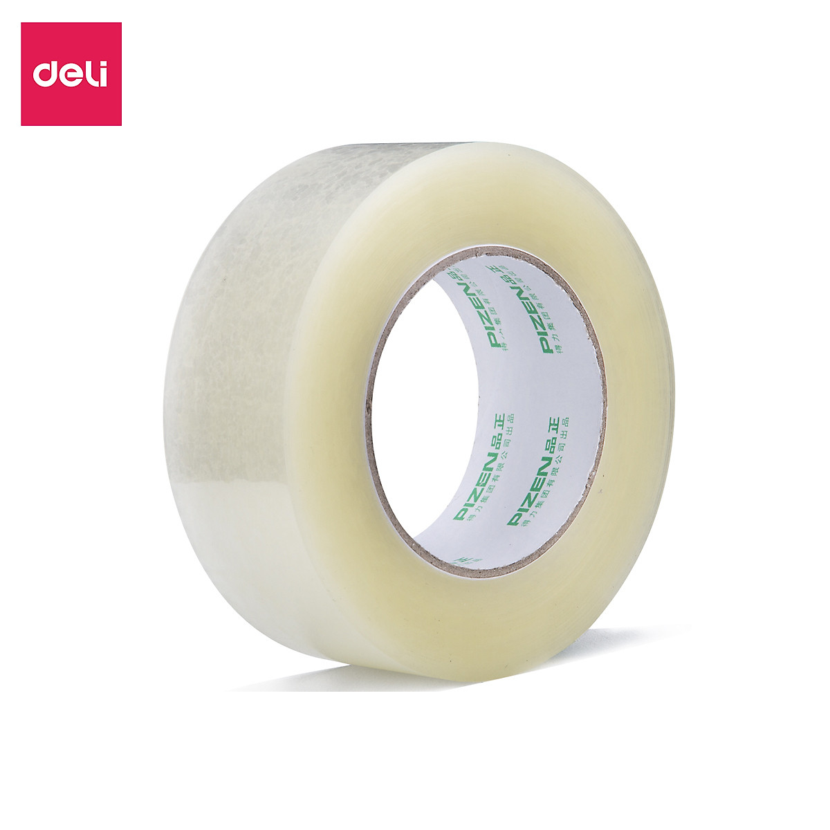 Băng Keo Trong , Băng Dính Dán Thùng Đóng Hàng Deli - 60/80/100/150/200 Yards - Dày Dai Chống Nước Khó Đứt