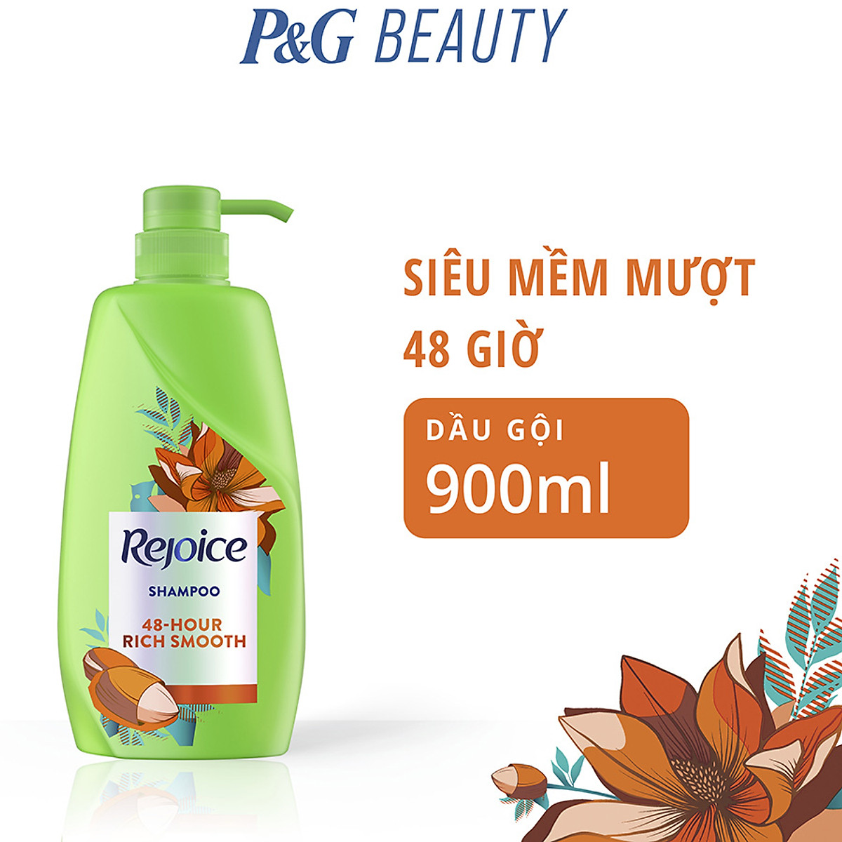 Dầu Gội Rejoice Siêu Mượt - 900ML