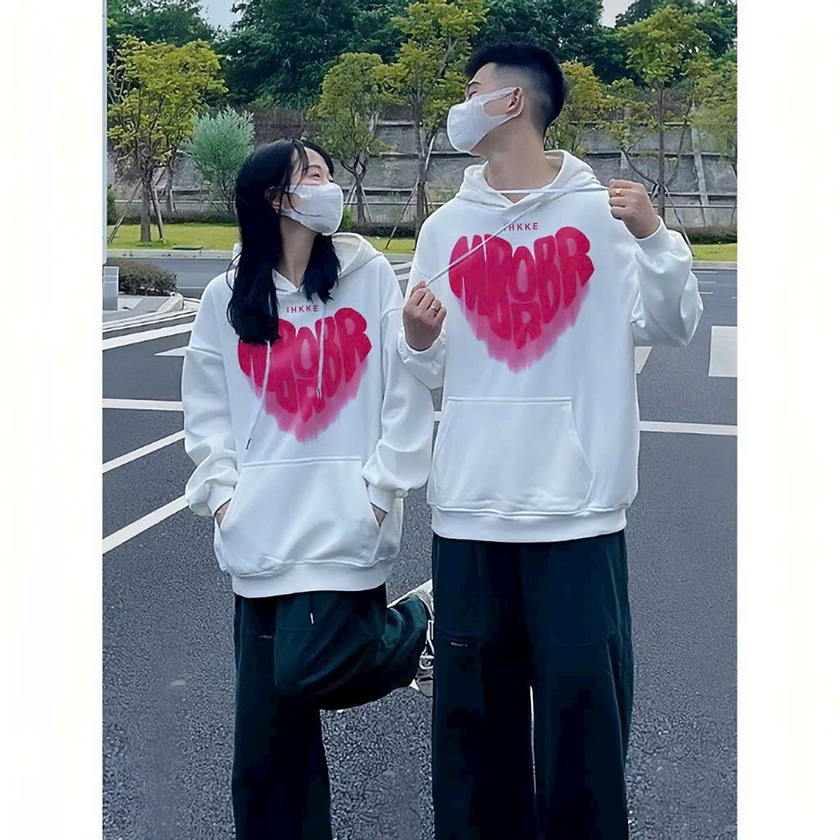 Áo Hoodie Nỉ Bông in Tom & Jeny Unisex Nam Nữ - Form Rộng Ulzzang KUN