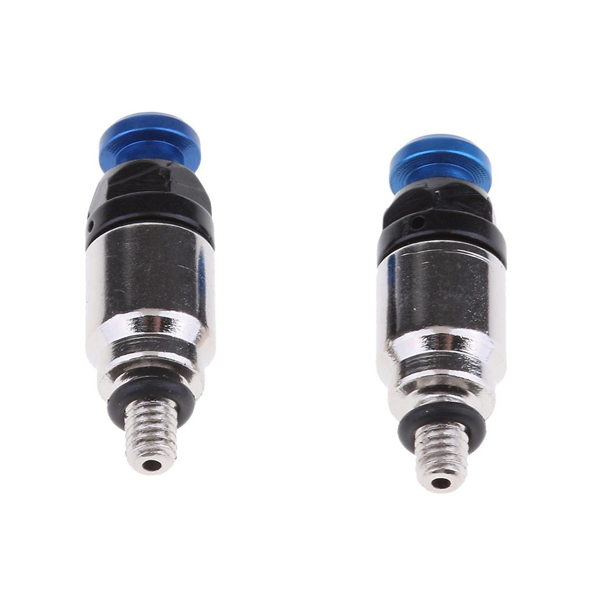 Blue M4 x 0.7mm Dirt Bike Fork Air Bleeder Pressure Relief Valve for