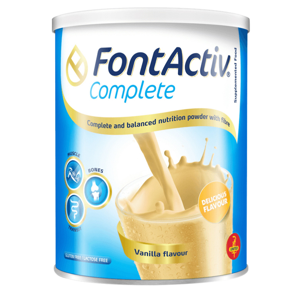 Sữa bột FontActiv Complete 800g - Bổ sung dinh dưỡng cho người ốm yếu, mệt mỏi