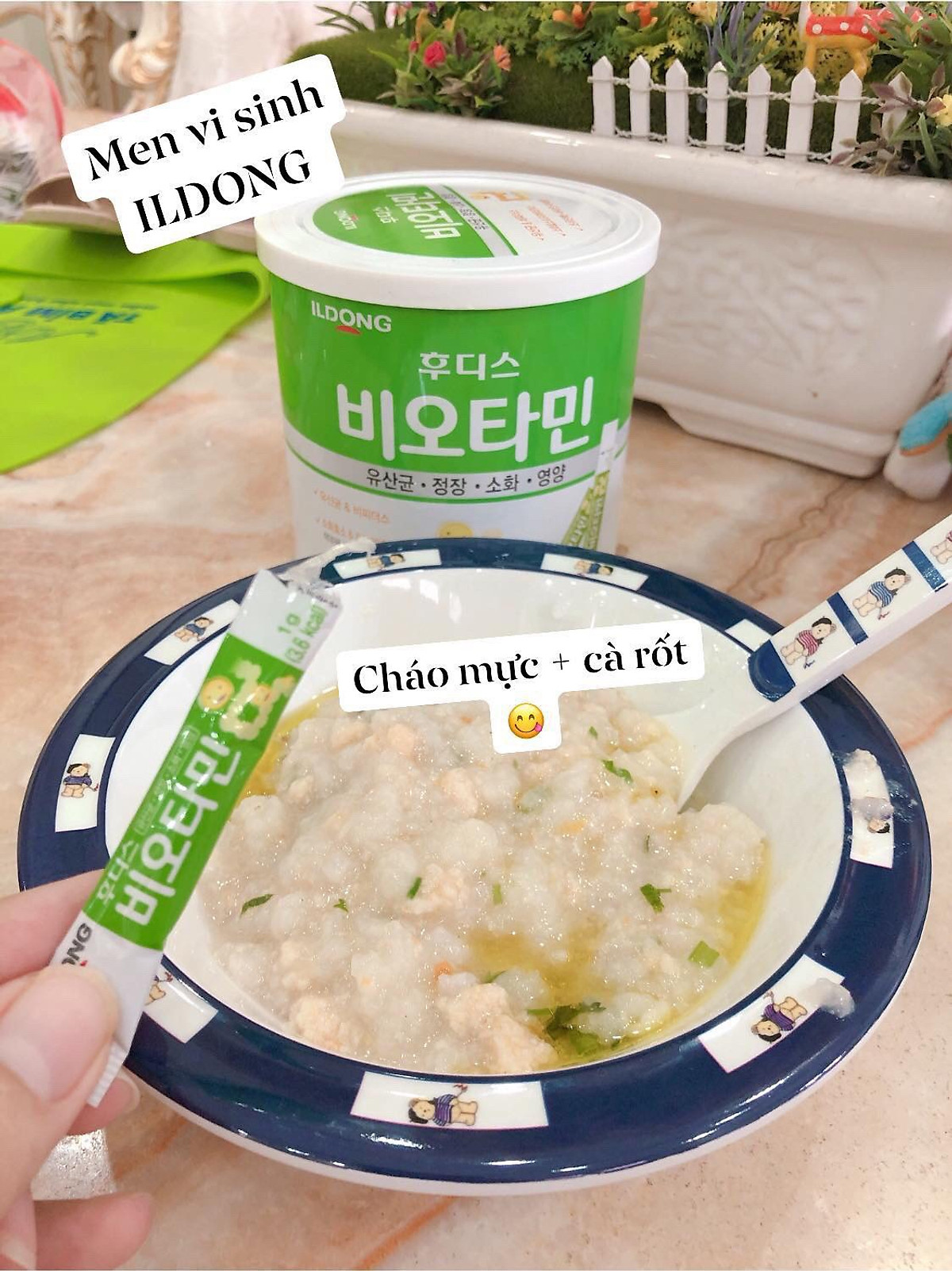 Men vi sinh hỗ trợ tiêu hóa Ildong Hàn ngừa rối loạn tiêu hóa, tăng hấp thụ dinh dưỡng và bổ sung vitamin, khoáng chất từ sữa non - QuaTangMe Extaste