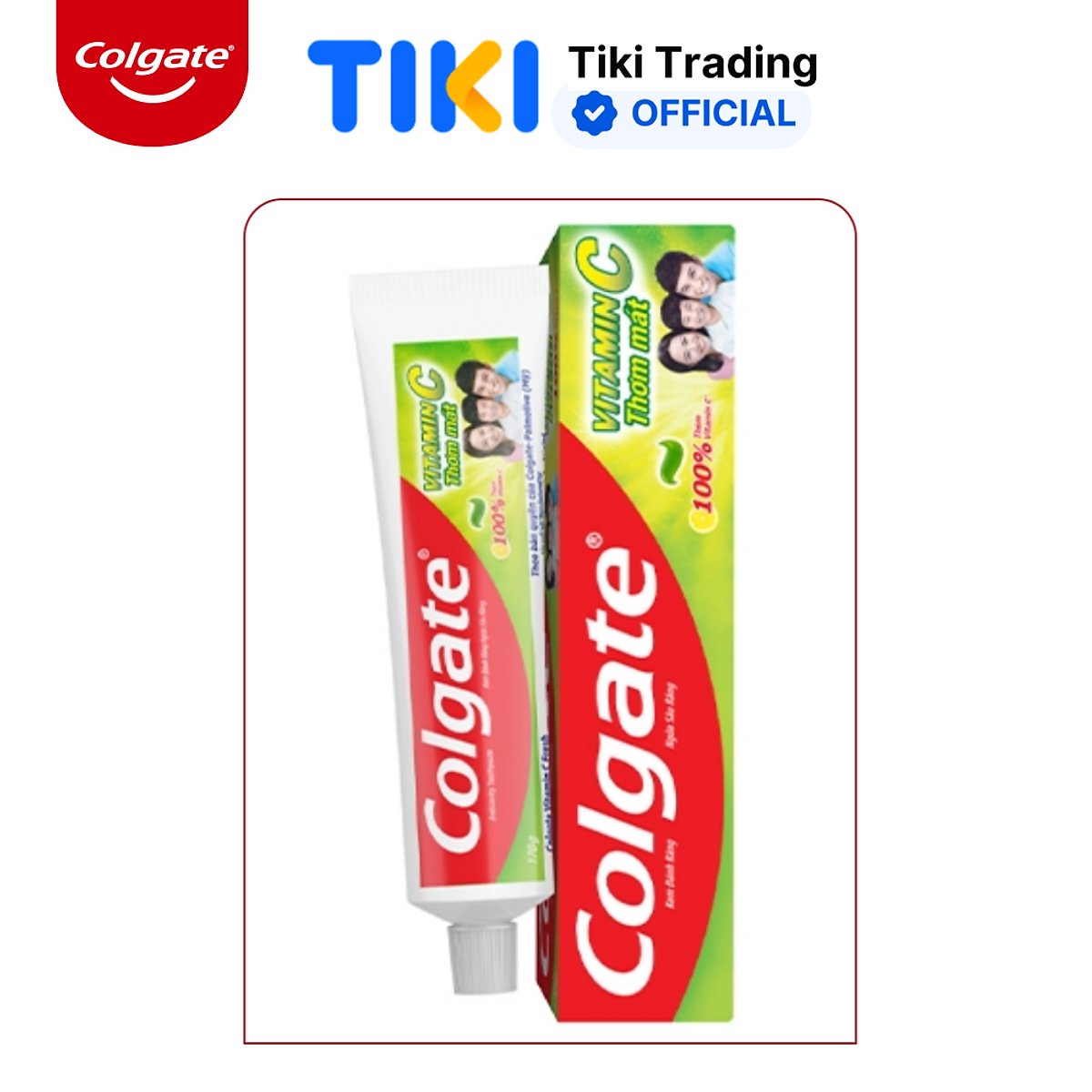 Kem Đánh Răng Colgate Vitamin C Thơm Mát 170G