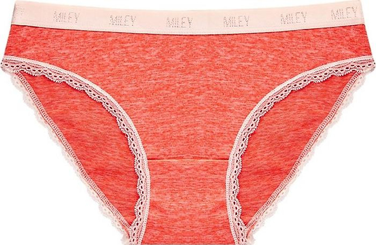 Bộ 2 Quần Lót Thun lạnh Sớ Lụa Miley Lingerie FWS_00 - MÀU ĐEN + CAM