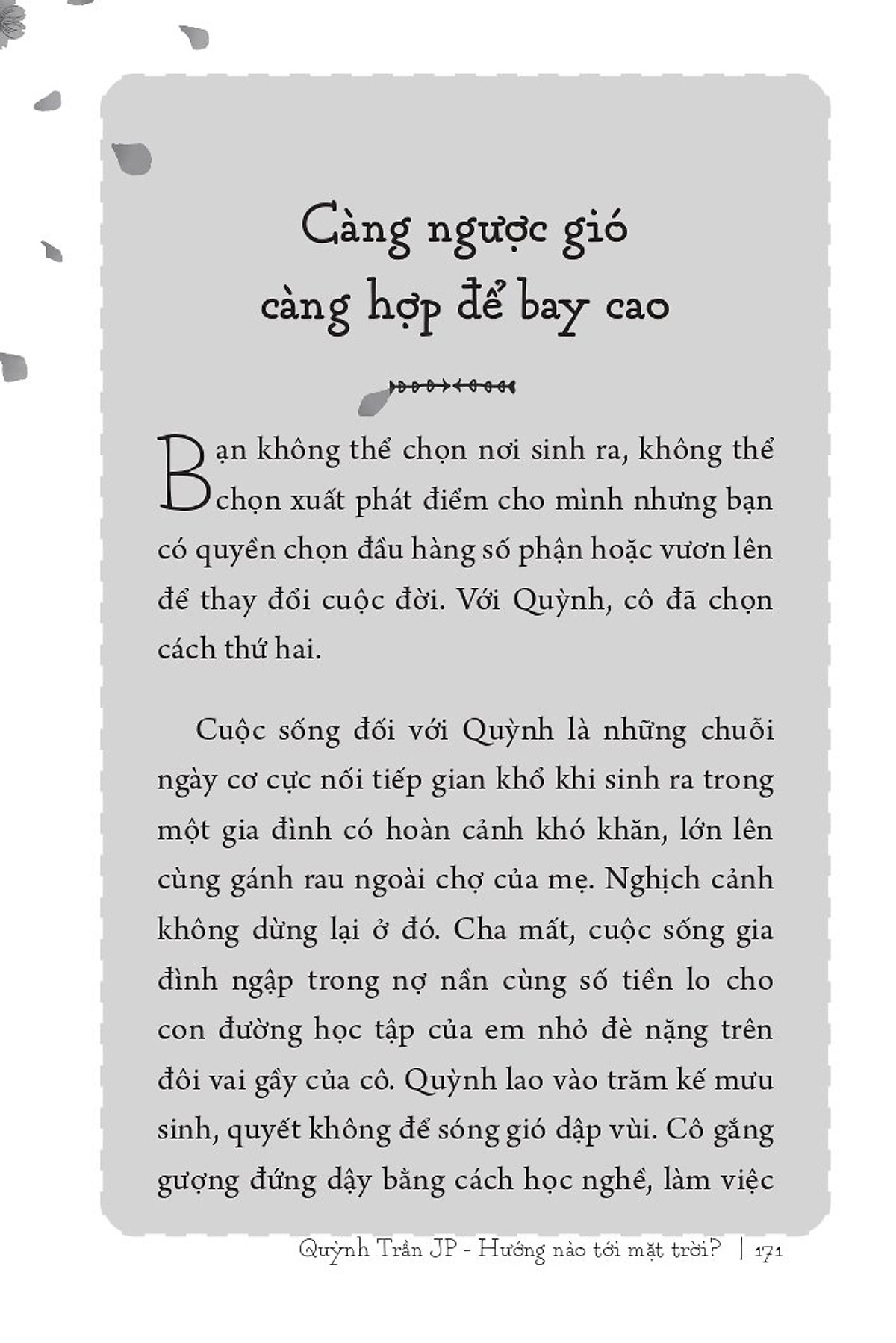 Quỳnh Trần JP – Hướng nào tới mặt trời?