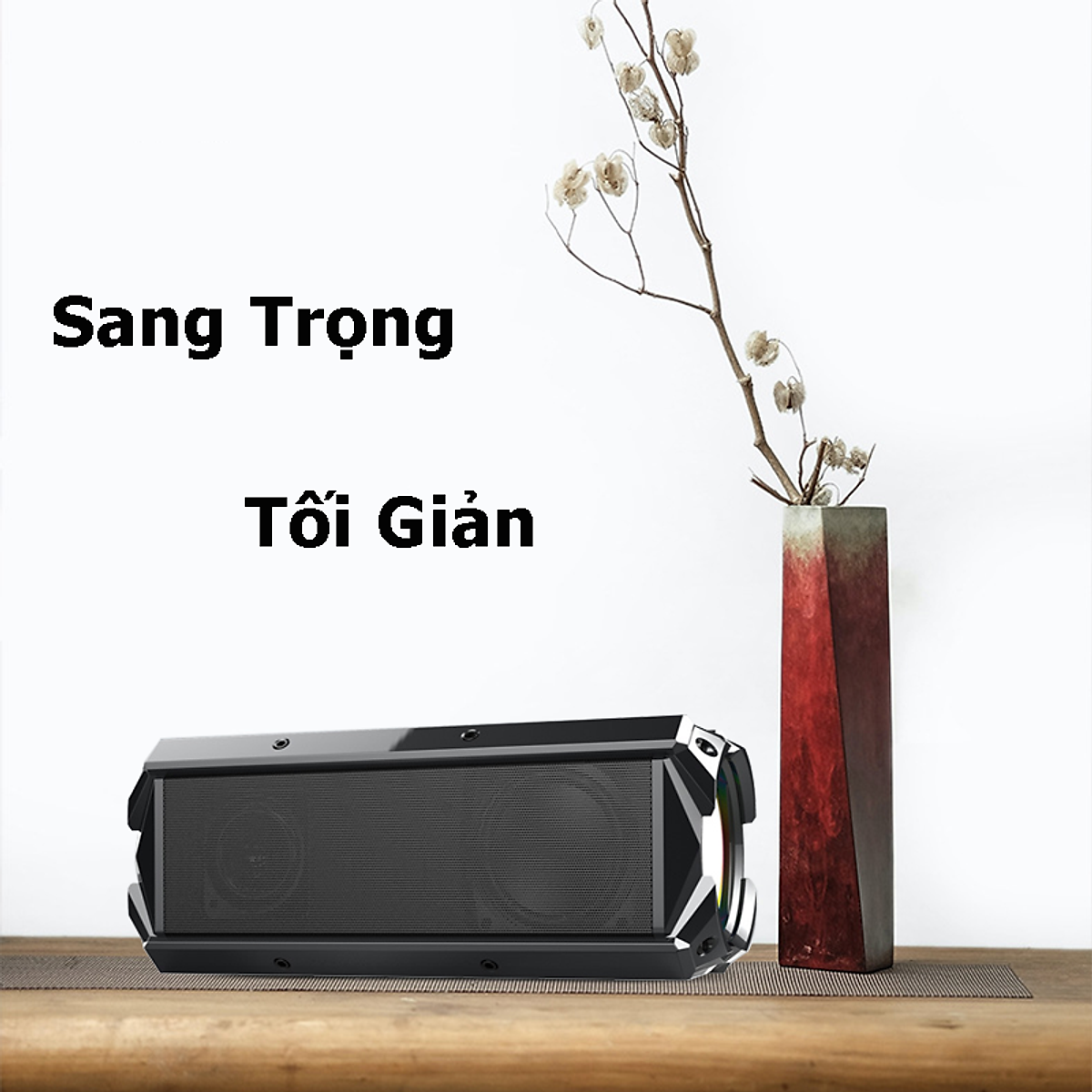 Loa Bluetooth PKCB Bản Mở Rộng, chip DSP, Hỗ Trợ Kết Nối Bluetooth, USB, Thẻ Nhớ, dây 3.5mm 100W TWS Âm Thanh Sống Động - Hàng chính hãng