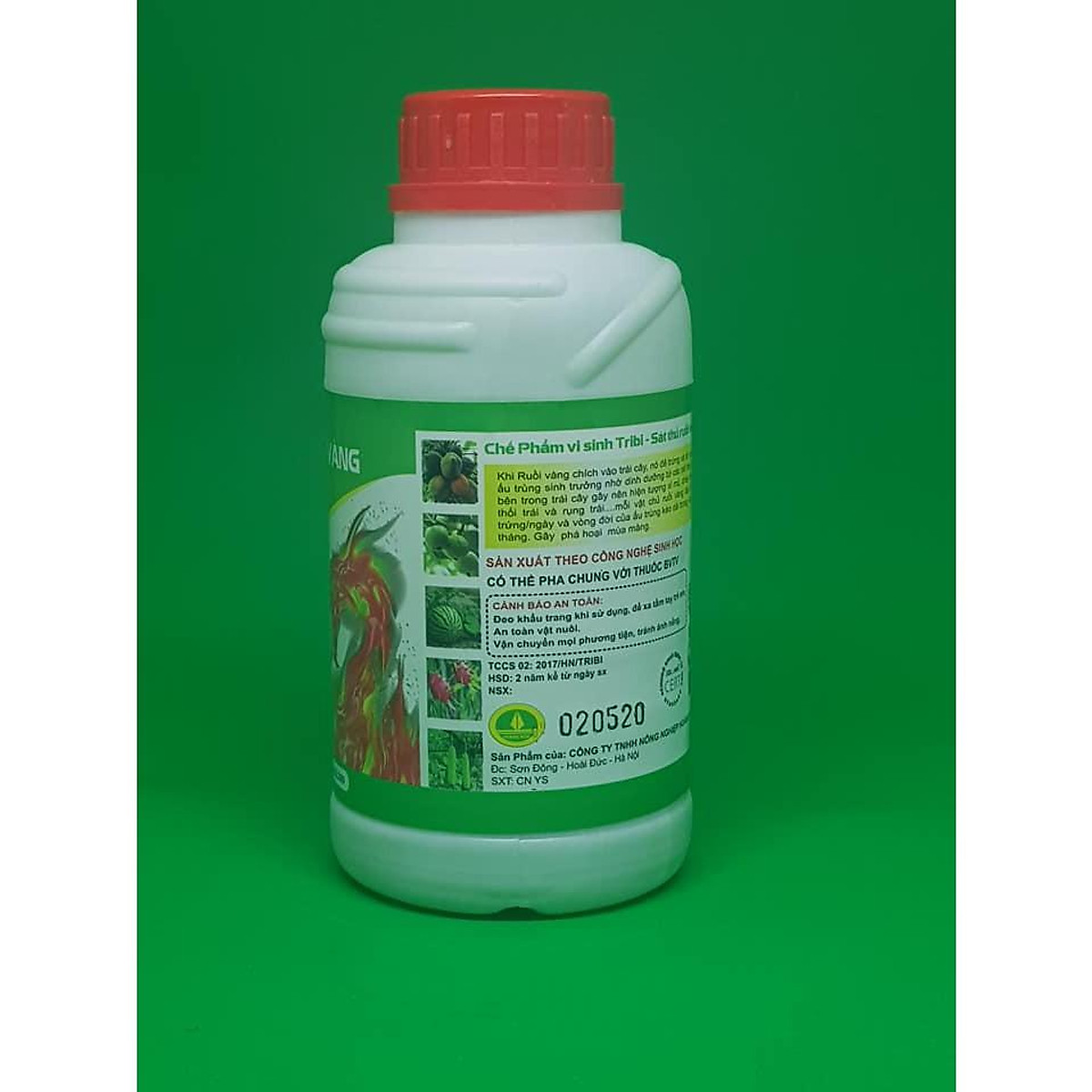 Sát Thủ Ruồi Vàng (Chai 500 ml): Xua Đuổi Ruồi Vàng (Ruồi Đục Quả) Gây Hại Vườn Cây Ăn Quả