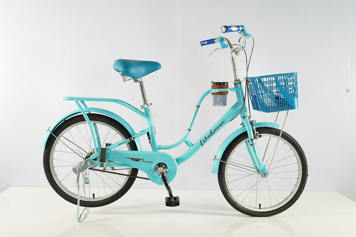 Xe đạp trẻ em Wahama Phoenix size 20 inch cho bé gái phù hợp với bé từ 7 đến 10 tuổi
