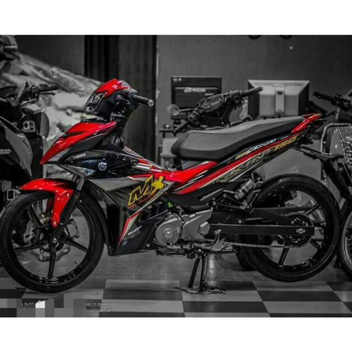 Đập thùng Yamaha MX KING 150 2018 giá trên 50 triệu đồng  Motosaigon