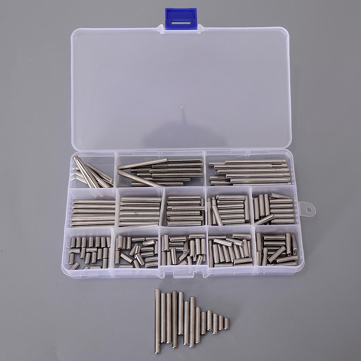 16 Kinds 304 Stainless Steel Slotted Spring Pin Assortment kit ( Split