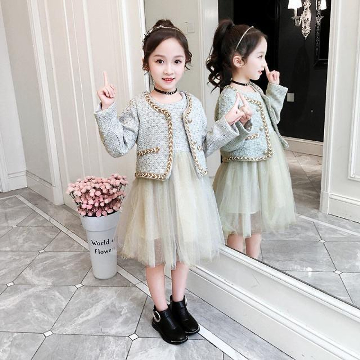 DXTON Girls Winter Dress Kids Sequin Dress Girls Heart Design Dresses For Girls  Children Long Sleeve Cotton Kids Vestidos LH5740 - Price history & Review, AliExpress Seller - DXTON Official Store