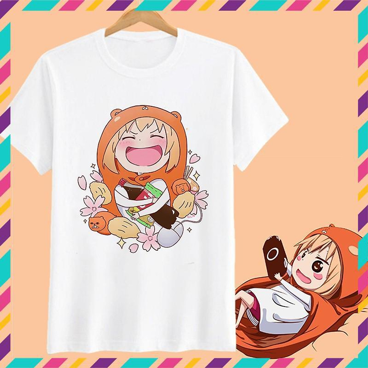 Umaru-chan T-shirt: 
Bạn muốn có một chiếc áo thật đẹp và độc đáo? Hãy chọn ngay chiếc áo Umaru-chan để thể hiện sở thích của mình đến với mọi người. Với thiết kế đơn giản và dễ thương, chiếc áo Umaru-chan sẽ mang đến cho bạn vẻ ngoài trẻ trung và cá tính. Nhấp vào hình ảnh liên quan để xem ngay chiếc áo Umaru-chan.