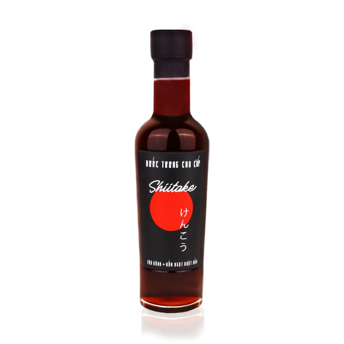 Đặc Sản Phan Thiết - Nước Tương Cao Cấp Shiitake Chai 250 Ml Có Thành Phần Chính Từ Đậu Nành Và Nấm Ngọt Shiitake Nhật Bản