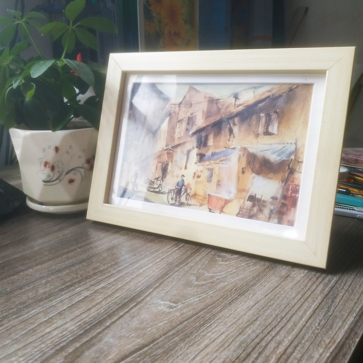 Trang Trí Tết Bình Hoa Gốm Sứ Bát Tràng 1020cm Lọ Hoa Hình Vẽ Thủ Công  Trang Trí Decor Decor Nation
