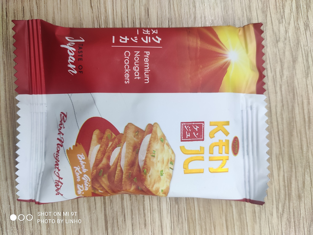 Bánh Quy Richy KENJU giòn nhân kem dẻo 300gr - hương vị Nhật