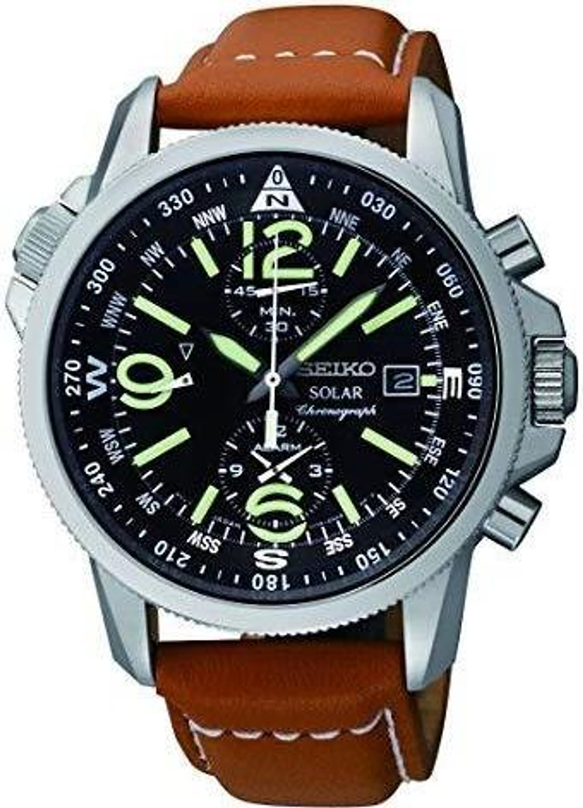 Top 54+ imagen seiko men’s ssc081 adventure solar classic casual watch