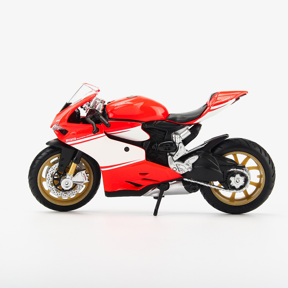 Mô hình xe mô tô Ducati 1199 Superleggra Fluorescent 1:18 Maisto 20-13100
