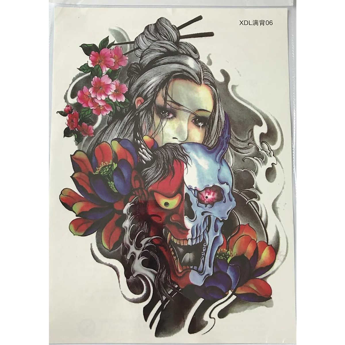 Ý tưởng 20 hình xăm Geisha mặt quỷ độc đáo  Owl Ink Studio  Xăm Hình Nghệ  Thuật
