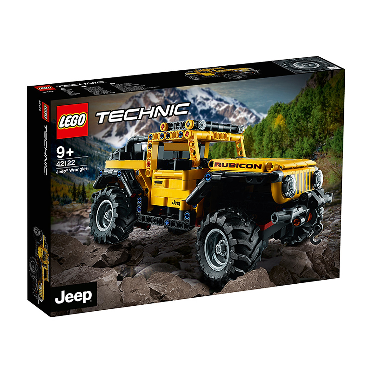 Đồ Chơi LEGO Xe Địa Hình Jeep Wrangler 42122 Cho Bé Trên 9 Tuổi