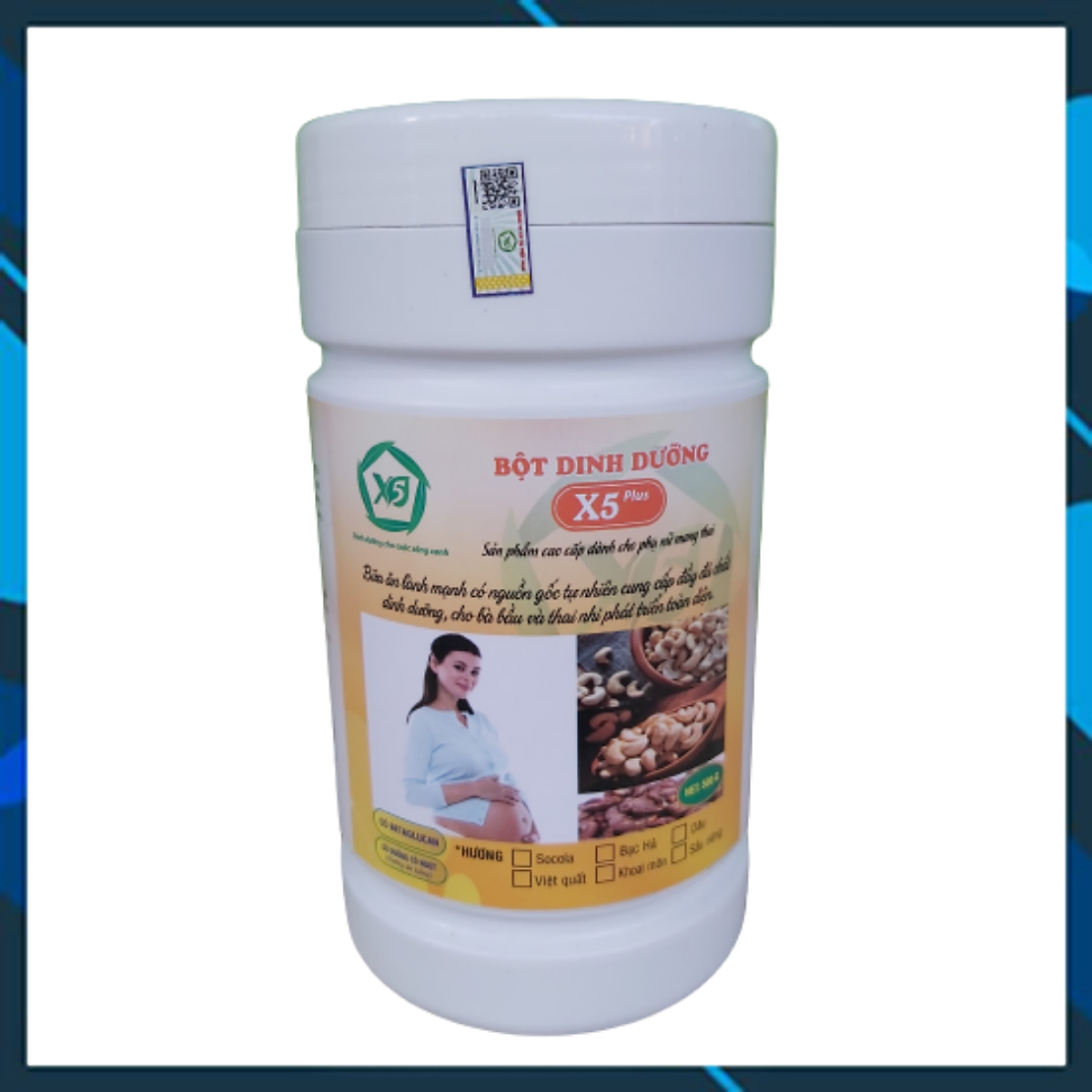 Bột dinh dưỡng dành cho bà bầu: Ngũ Cốc Nảy Mầm,Hạnh Nhân, Hạt Chia, Óc Chó, Macca, Sữa Gầy, Đạm Đậu Nành... Nhiều Omega3, Giúp Mẹ Có Thai Kỳ Khoẻ Mạnh, Con Tăng Cân Đều, Phát Triển Trí Não , Giảm Trầm Cảm, Đầy Đủ Dưỡng Chất, Có Thể Thay Thế Sữa Bà Bầu