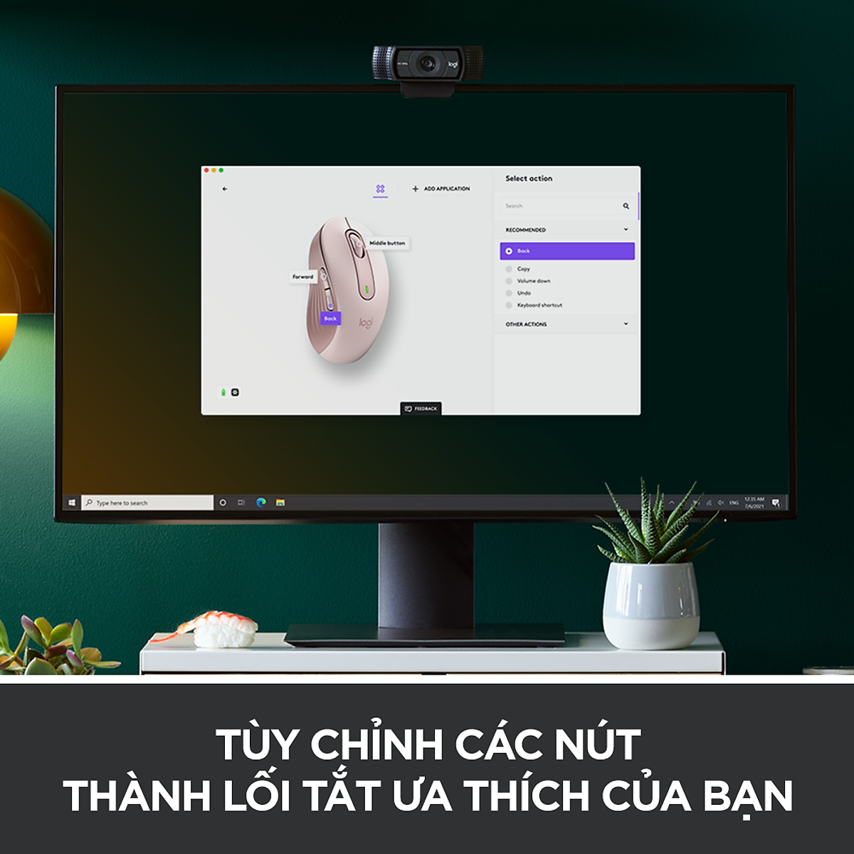 Chuột không dây bluetooth Logitech Signature M650 - Dành cho tay có kích cỡ từ nhỏ tới trung bình, Cuộn SmartWheel, giảm ồn, các nút bên có thể tùy chỉnh - Hàng chính hãng