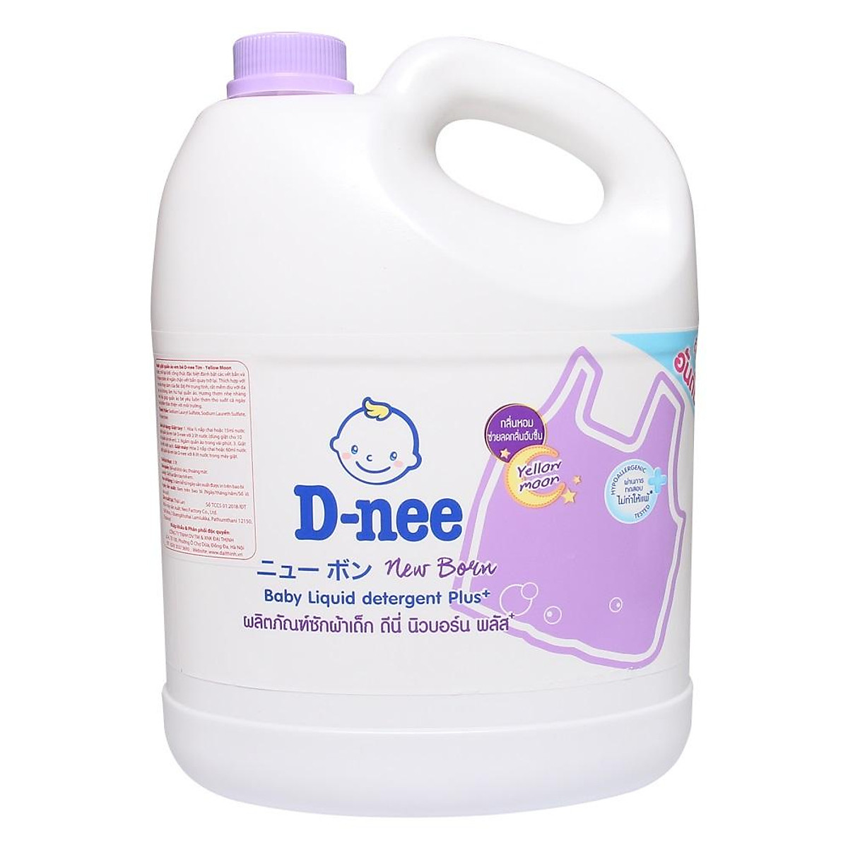 Nước giặt Dnee an toàn với trẻ