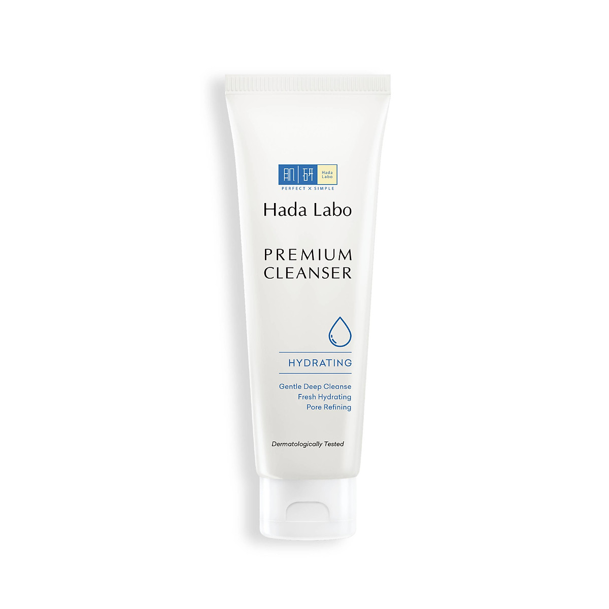 Sữa rửa mặt Hada Labo dưỡng ẩm cao cấp Premium Cleanser Hydrating 100g