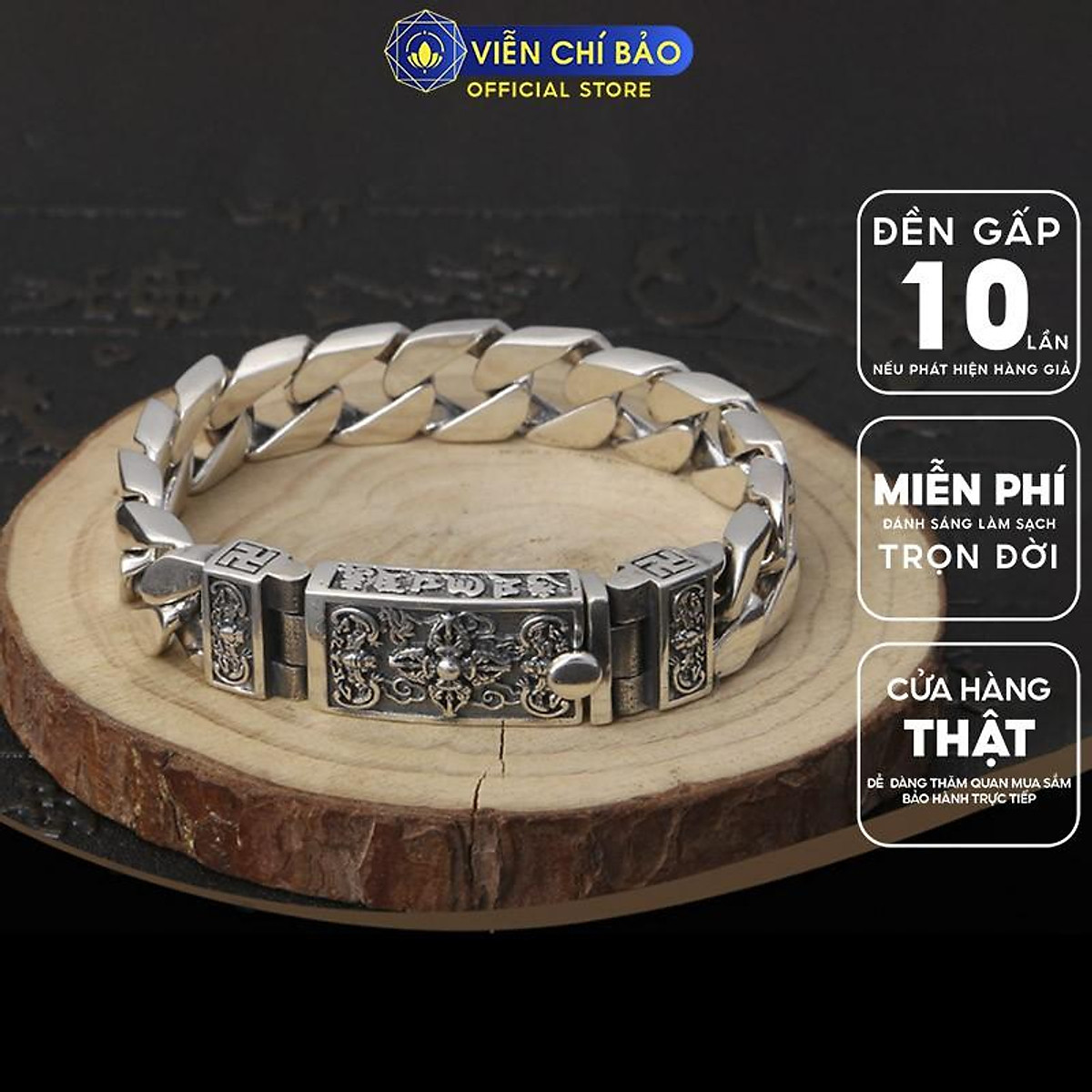 Lắc tay bạc nam Chùy Kim Cang 2024: Nếu bạn đang tìm kiếm một sản phẩm độc đáo và mang nét văn hóa truyền thống của Việt Nam, thì lắc tay bạc nam Chùy Kim Cang sẽ là sự lựa chọn hoàn hảo. Với thiết kế đẹp mắt và hình ảnh Chùy Kim Cang may mắn, sản phẩm này chắc chắn sẽ thỏa mãn tất cả các yêu cầu của bạn.