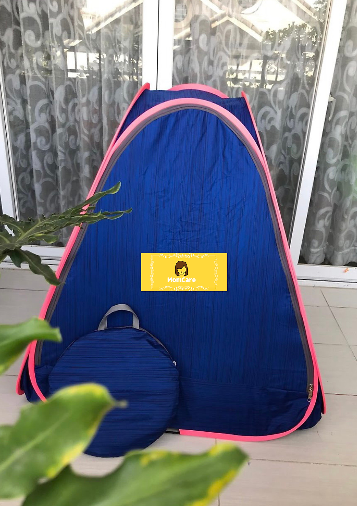 Lều Xông Hơi Tự Bung gấp gọn Momcare làm đẹp da, đẹp dáng, vải dày dặn, chống thấm nước (Màu ngẫu nhiên)