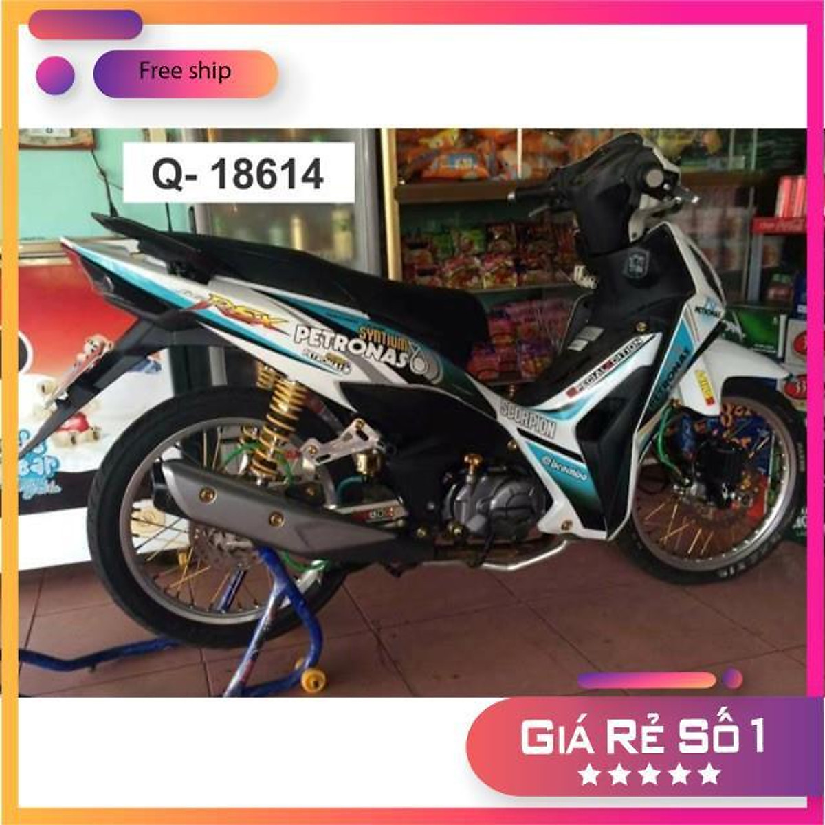 Bộ dàn áo Honda Wave 125i đời 20142017 màu đỏ  100C Parts  phụ tùng 100c