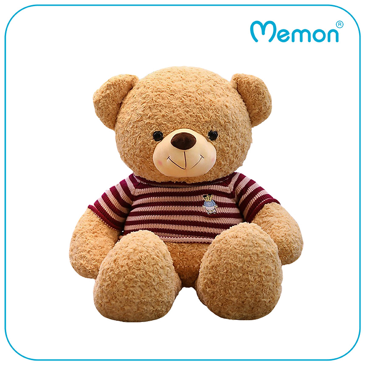 Gấu Bông Teddy Logo Baby 80cm -1m1 Cao Cấp Memon, Gấu Bông Cute ...