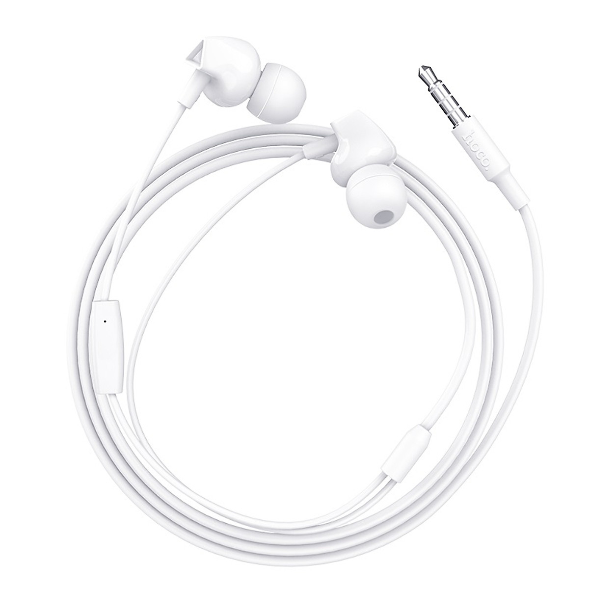 Tai nghe Hoco M60 Perfect với cáp đàn hồi cao TPE mic -Hàng nhập khẩu