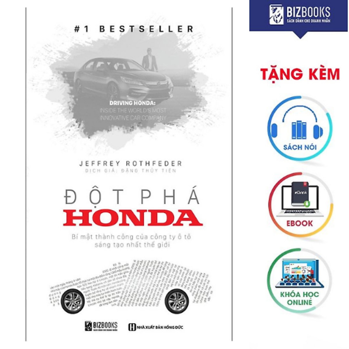 BIZBOOKS – Sách Đột phá Honda – Bí Mật Thành Công Của Công Ty Xe Sáng Tạo Nhất Thế Giới - MinhAnBooks