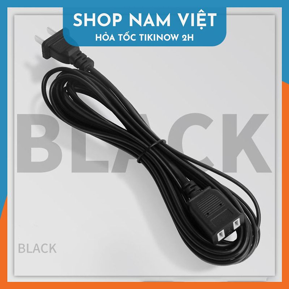 Dây Cắm Điện Nối Dài Để Cắm Đèn, Quạt, Cục Sạc