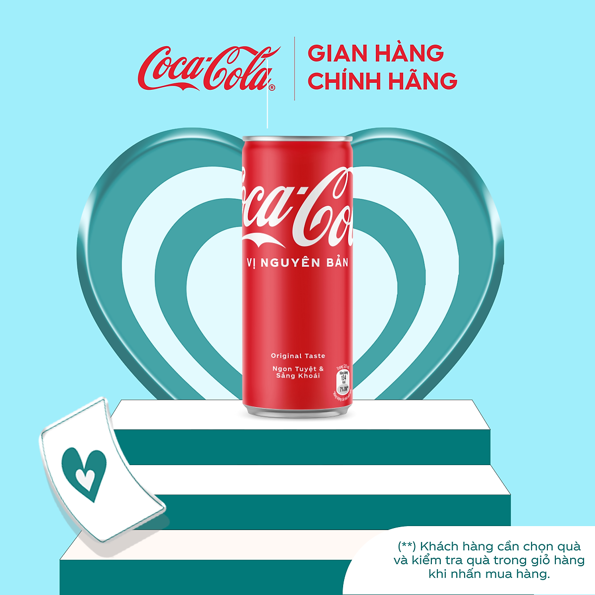 Thùng/Lốc 24 Lon Nước Ngọt Giải Khát Coca-Cola Vị Nguyên Bản Original 320m/Lon Coca-Cola Official Store