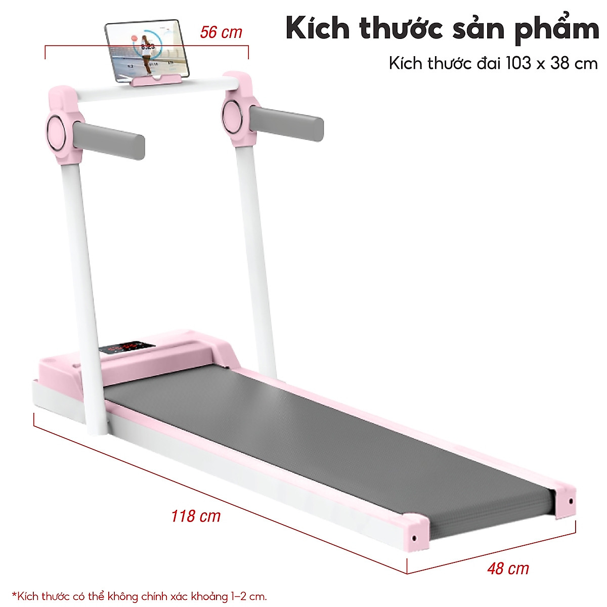 BG Máy chạy bộ điện đơn năng TREADMILL Model M2 - TM300(hàng nhập khẩu)