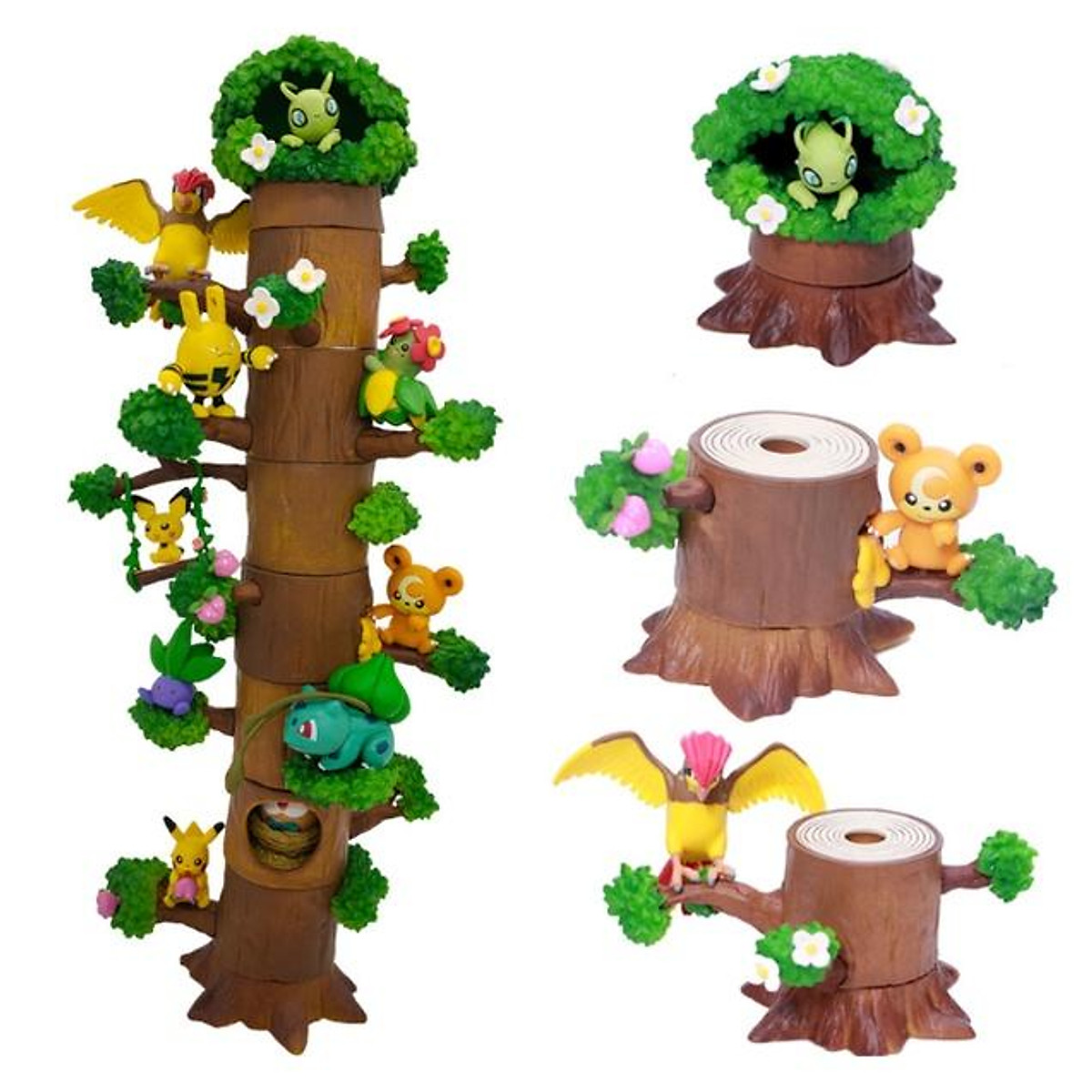 Mua Mô Hình 8 Gốc Cây Rừng Trang Trí Các Nhân Vật Pokemon, Pikachu ...