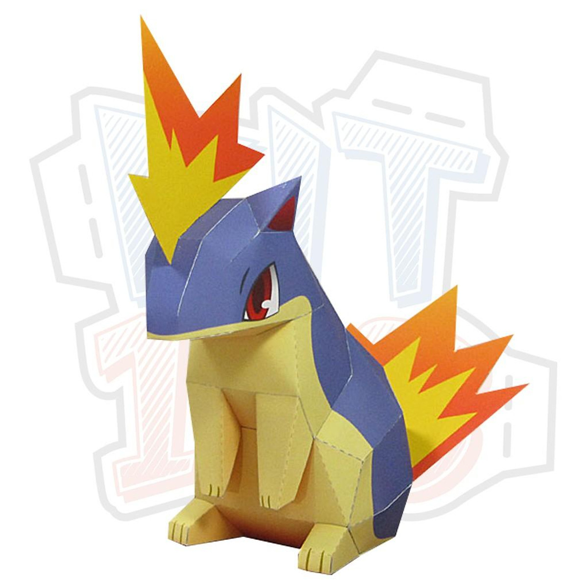 Mua Mô hình giấy Pokemon Quilava Mua Mô hình giấy Pokemon Quilava