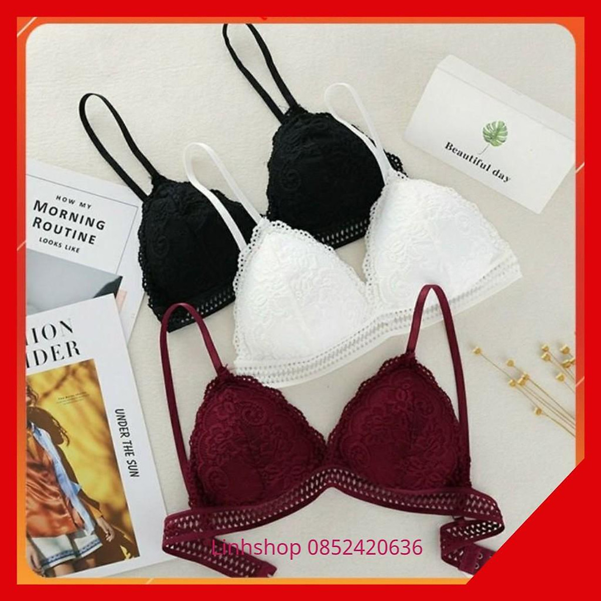Mua Áo bra ren đẹp, áo bra dây nhỏ, áo ngực nữ - Đen tại Thế giới đồ lót Tada Mua Áo Bra Ren Đẹp, Áo Bra Dây Nhỏ, Áo Ngực Nữ - Đen Tại Thế Giới Đồ Lót Tada