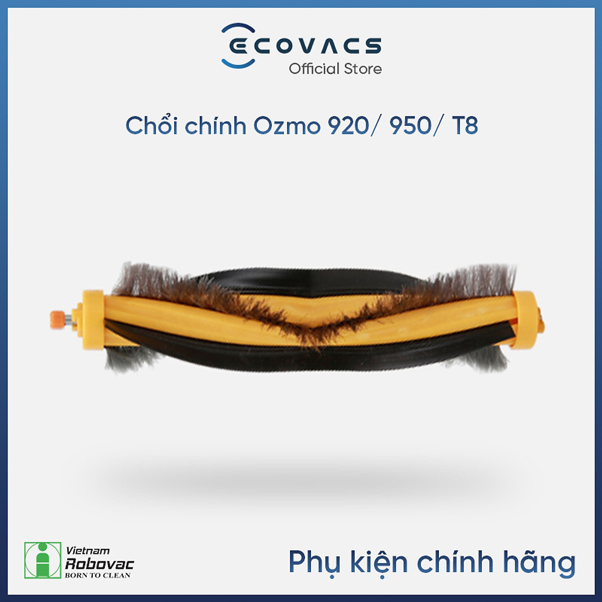 Chổi Chính Robot hút bụi Ecovacs Deebot OZMO 920/950/T5/T8/ N8 Pro/ T9_Hàng chính hãng